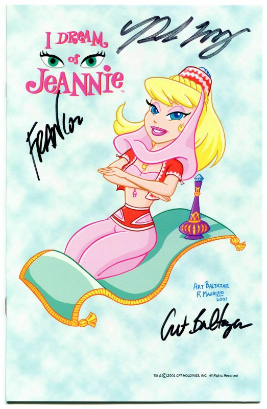 I DREAM OF JEANNIE Preview, NM, Barbara Eden, Blonde, Belly Signed more in store