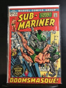 Sub-Mariner #47 (1972) Doctor Doom Cover GD