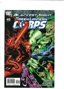 Green Lantern Corps #45 DC 2010 Blackest Night Guy Gardner Red Lantern NM- 9.2 