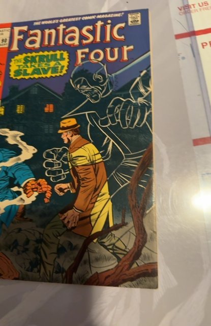 Fantastic Four #90 (1969)The skrull takes a slave