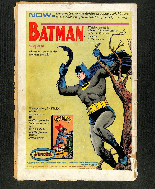 Adventure Comics #332 Superboy!  Moby Dick of Space!