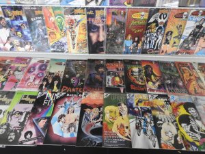 Huge Lot 80+ Rock n Roll Comix W/ Ozzy Osbourne, David Bowie, Grateful Dead+ VF-
