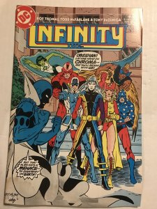 Infinity, Inc. #15 : DC 6/85 Fn; early Todd McFarlane art