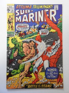 Sub-Mariner #31 (1970) FN- Condition!