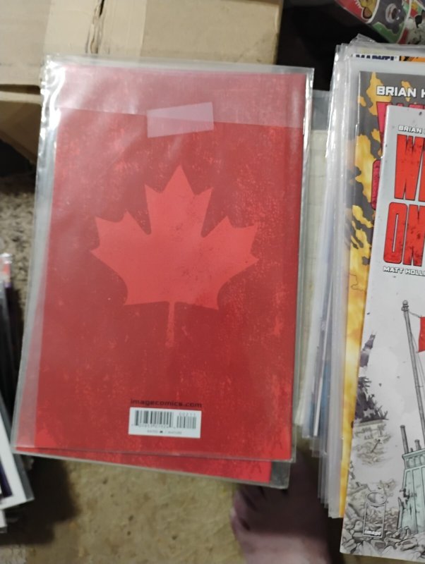 WE STAND ON GUARD # 2 2015 IMAGE COMICS BRIAN VAUGHAN war  USA  VS CANADA