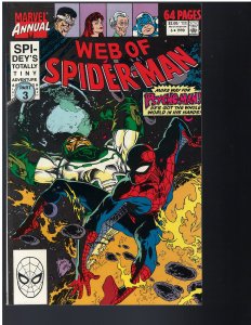 Web of Spider-Man #6 Annual (Marvel, 1990)