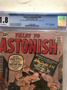 Tales to astonish 38,CGC 1.8,1st app. Of egghead!