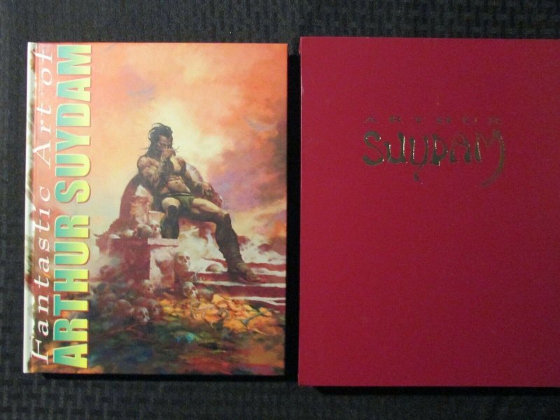 2005 Fantastic Art of ARTHUR SUYDAM Signed Deluxe HC/SC NM/VF Vanguard 