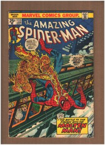 Amazing Spider-man #133 Marvel Comics 1974 MOLTEN MAN MVS Intact GD+ 2.5
