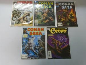 Conan Saga Lot (1987-93) 10 different issues 6.0 FN