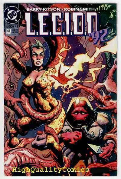 LEGION #41, NM+, Dan Brereton, 1992, Sci-Fi, Aliens, Battle, more in store