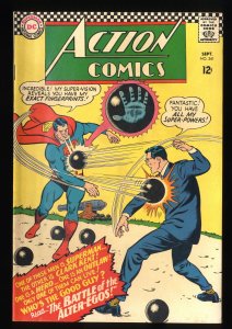 Action Comics #341 FN/VF 7.0 Superman vs. Clark Kent! Curt Swan!