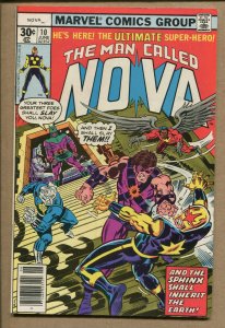 Nova #10 - Sphinx,Condor,Powerhouse,Diamondhead App! - 1977 (Grade 6.5/7.0) WH