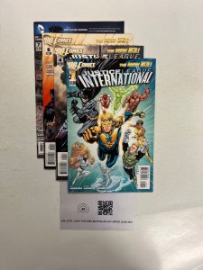 4 Justice League International DC Comic Books # 1 4 6 7 Superman Robin 60 JS44
