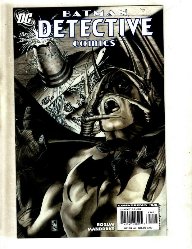 Lot Of 9 Detective Comics DC # 832 833 834 835 836 837 838 839 840 Batman SM9