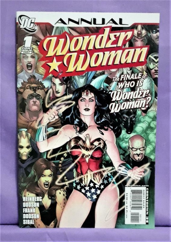 Allan Heinberg WONDER WOMAN #1 - 4 Annual #1 Terry Dodson (1:10 #1) (DC, 2006)!