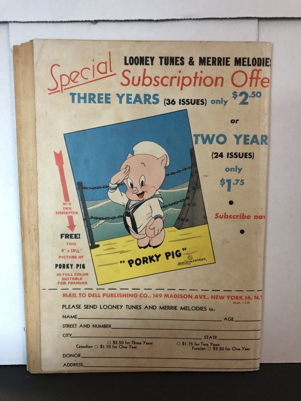 Looney Tunes and Merrie Melodies Comics #39 (1945)