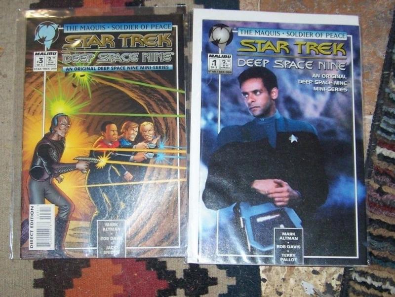 Star Trek: Deep Space Nine, The Maquis #1 +SIGNITURE SERIES 1+LIGHTSTORM 1  +IDW