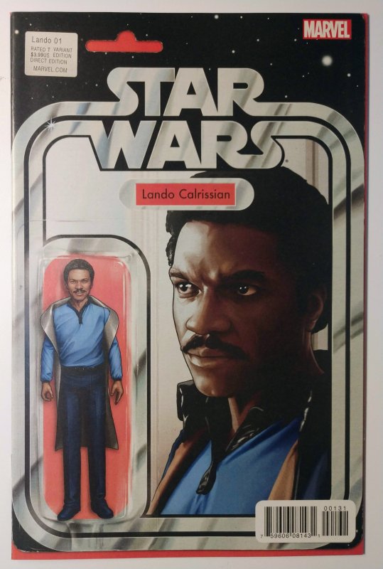 Star Wars: Lando #1 (9.4, 2015) Lando Action Figure Variant