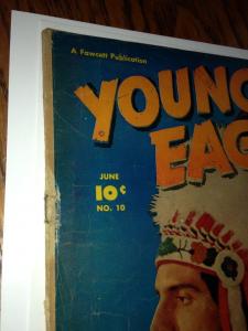 Young Eagle #10 GD (Fawcett June, 1952)