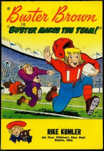 BUSTER BROWN 1959-BUSTER MAKES THE TEAM-FOOTBALL CVR FN/VF