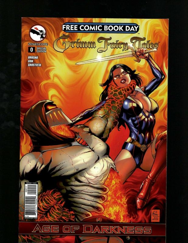 9 Comics Dracula vs King Arthur 1 2 3 Tesla 0 Grimm Fairy Tales 0 +MORE J394 