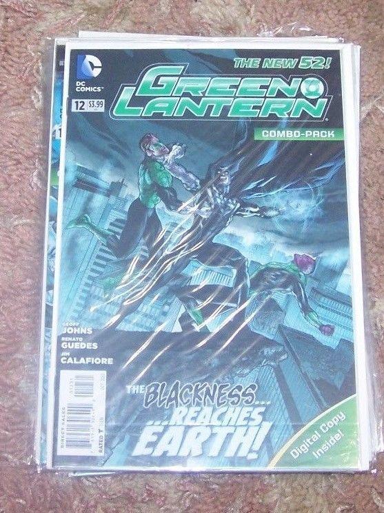 GREEN LANTERN # 12  COMBO PACK EDITION . NEW 52  black hand