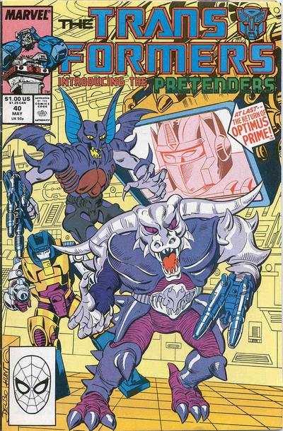 Transformers (1984 series) #40, Good+ (Stock photo)