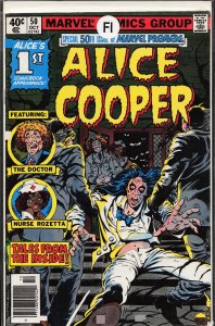 Marvel Premiere #50 (1979) Alice Cooper [Key Issue]