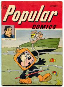 Popular Comics #139 1947- Smokey Stover- Felix diving cover FN