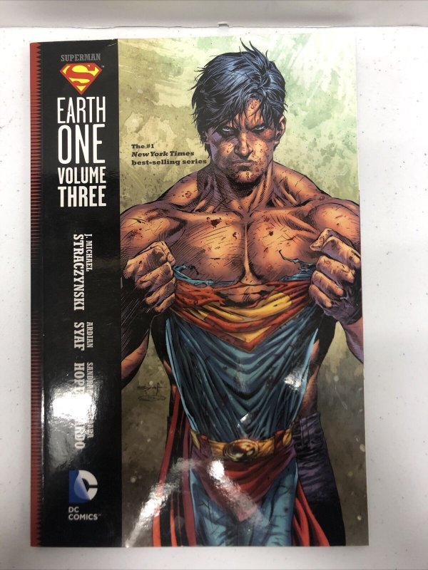 Superman Earth One Vol # 3 (2015) TPB Adrian Syaf•Straczynski•Hope•Ciadro DC