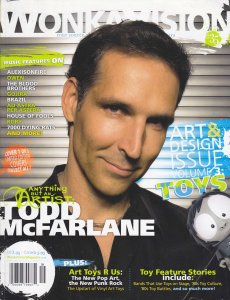 WonkaVision Magazine #35A FN ; WVM | Todd McFarlane Photo Cover