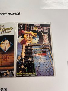 3  The Hacker Files  DC Comic Books # 7 # 8 # 9 Batman Superman Flash 7 CT3