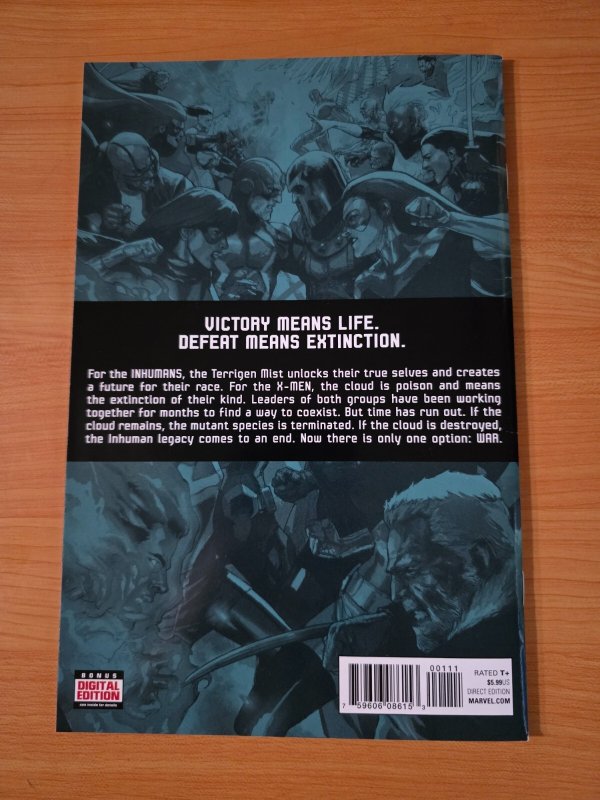 Inhuman VS X-Men #1 ~ NEAR MINT NM ~ 2017 Marvel Comics