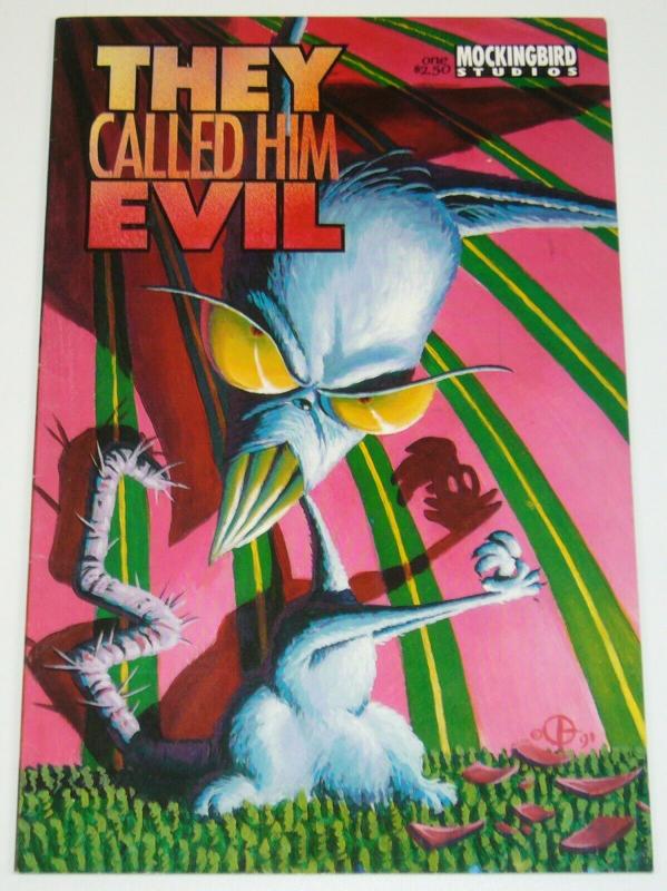 They Called Him Evil #1 VF DOUG TENNAPEL COMIC BEFORE EARTHWORM JIM - rare