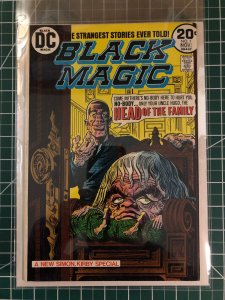 Black Magic #1 (x2), #3 (x2), #4, 5, 8 (1973)  Kirby and Simon artwork.