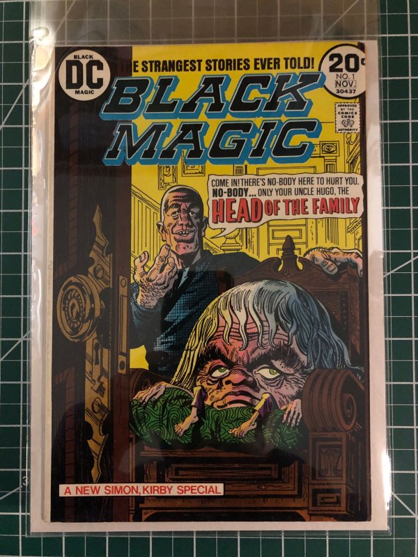 Black Magic #1 (x2), #3 (x2), #4, 5, 8 (1973)  Kirby and Simon artwork.