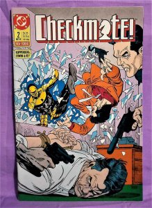 Copper Age DC Paul Kupperberg CHECKMATE! #1 - 4 Steve Erwin (DC, 1988)!