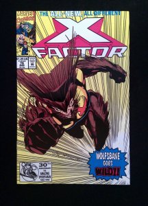 X-Factor  #76  MARVEL Comics 1992 VF+