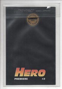 BATMAN GRENDEL ashcan, NM, Matt Wagner, Gold Foil, 1993, sealed Hero #2