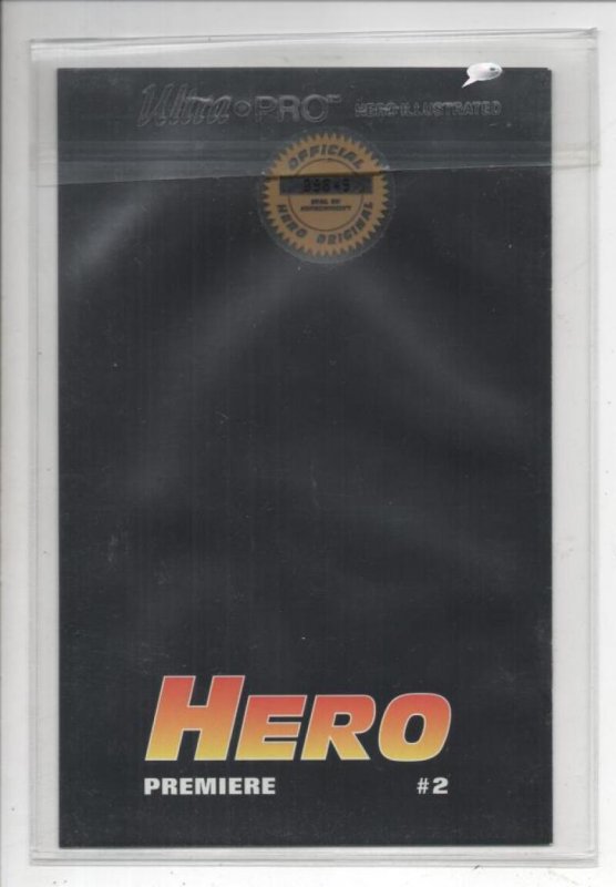 BATMAN GRENDEL ashcan, NM, Matt Wagner, Gold Foil, 1993, sealed Hero #2