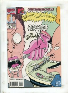 Beavis & Butt-Head #1 - Signed Rick Parker & Mike Lackey - 1st B&BH (9.2OB) 1994