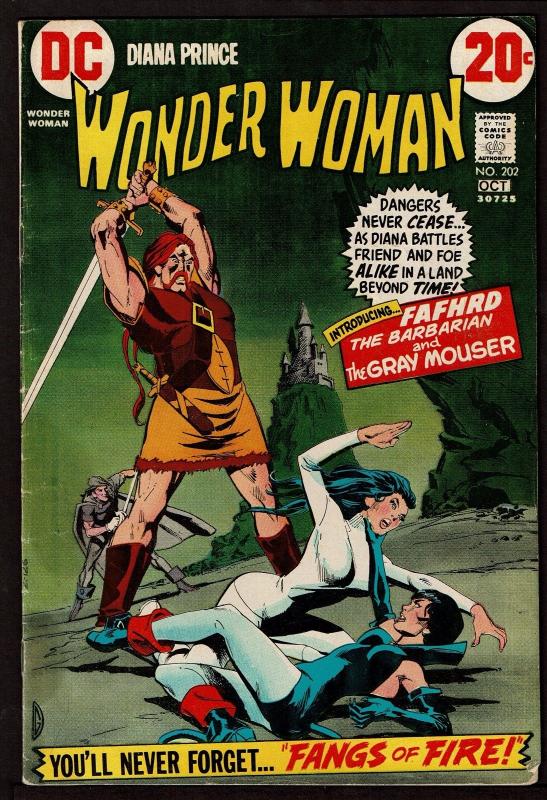 Wonder Woman #202 (Oct 1970, DC) Fine-