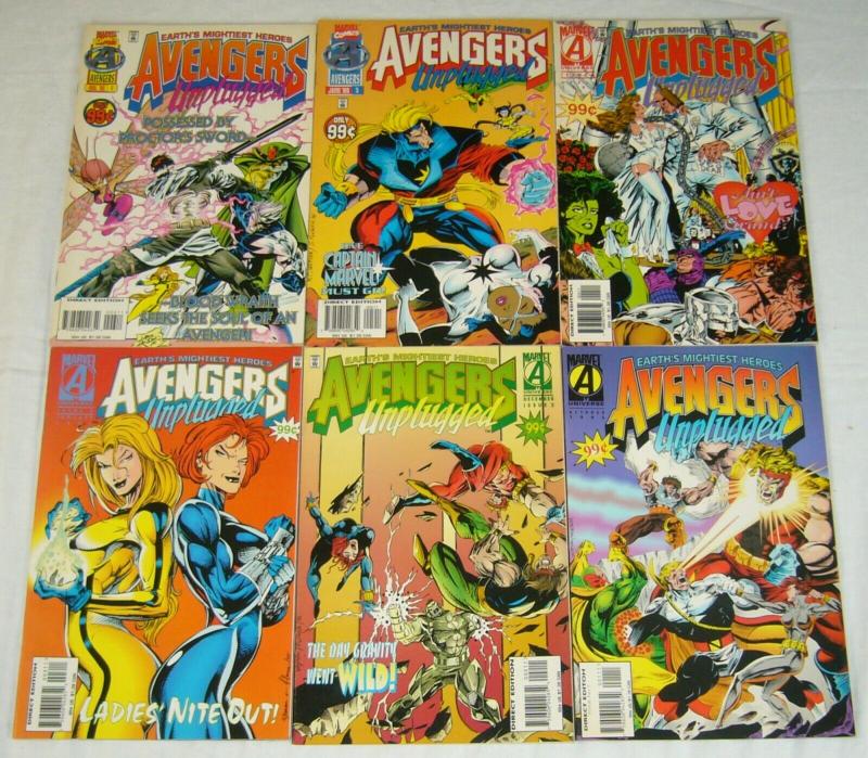 Avengers Unplugged #1-6 VF/NM complete series Monica Rambeau Photon 2 3 4 5