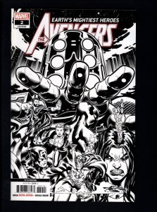 Avengers #2 Fifth Printing Sketch Variant