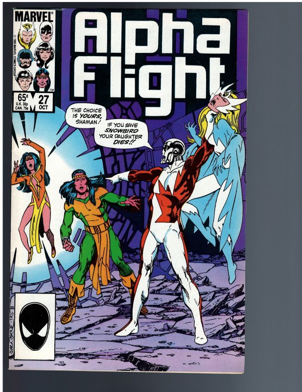 Alpha Flight #27 (1985)