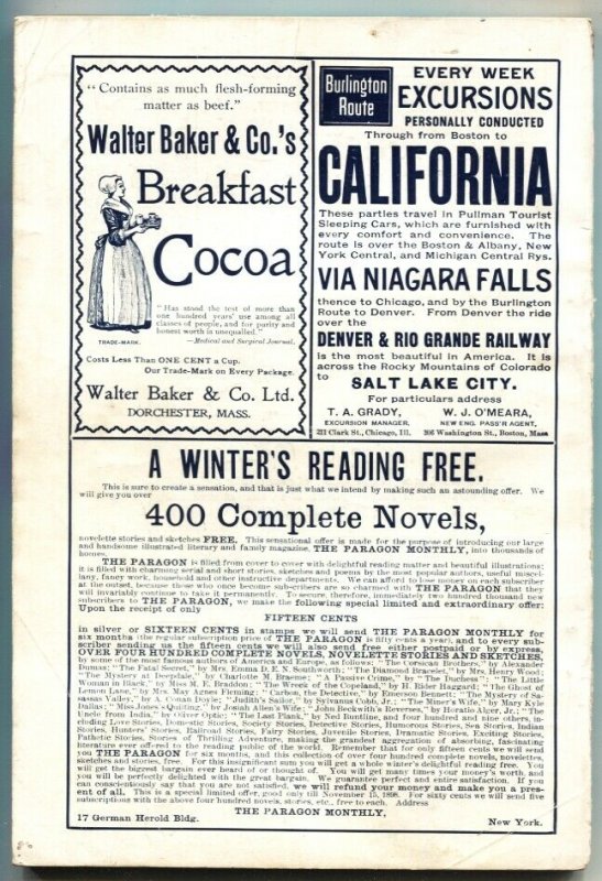 HALF HOUR-OCT 1898-EARLY PULP MAGAZINE-WITCHCRAFT IN HAWAII-AMERICAN FLAG COV...