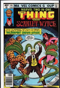 Marvel Two-in-One #66 (1980) Scarlet Witch