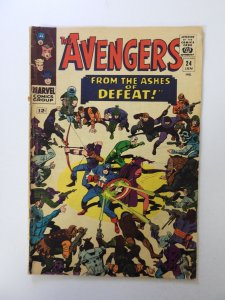 The Avengers #24 (1966) VG condition