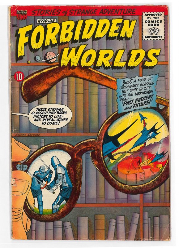 Forbidden Worlds (1952) #74 GD/VG, Past, Present and Future!